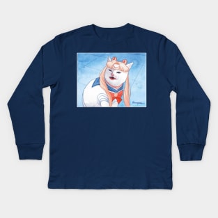 Sailor meoown Kids Long Sleeve T-Shirt